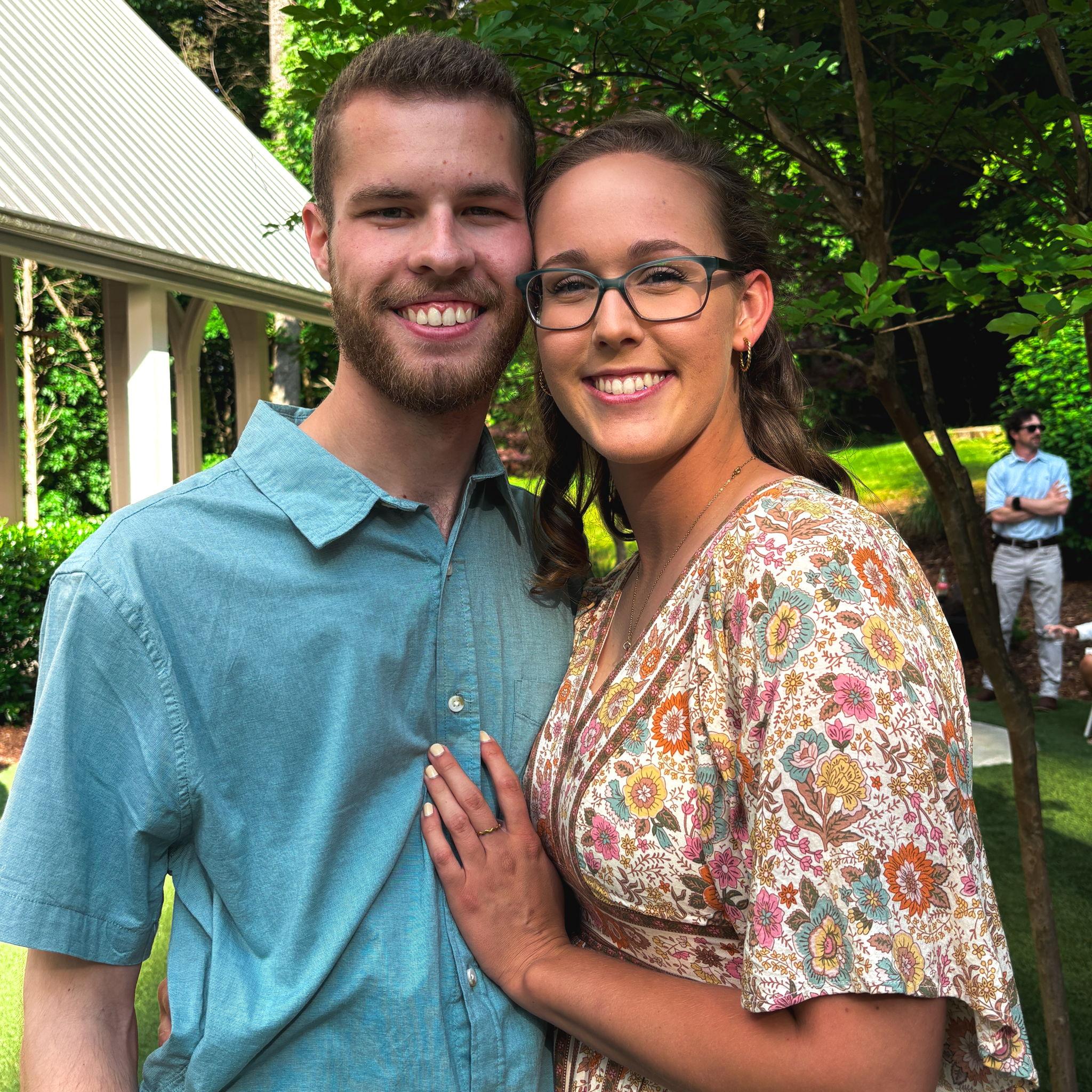 Our first wedding together!