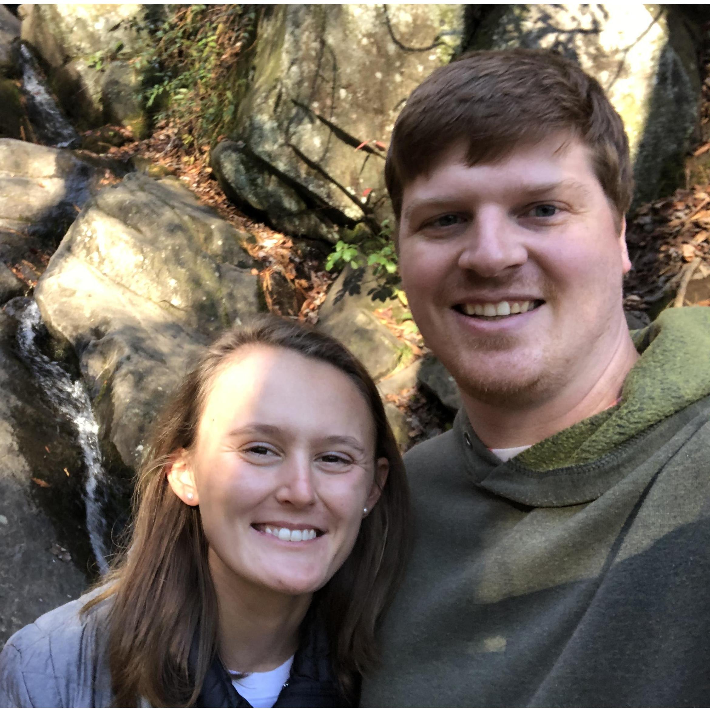 Hiking in Tennessee.
