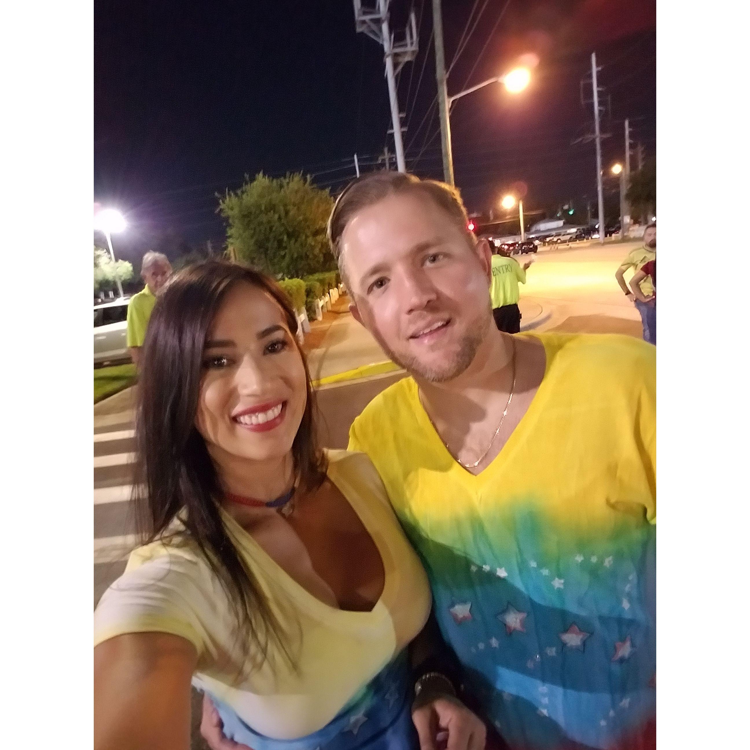 Our first Venezuelan Soccer Game