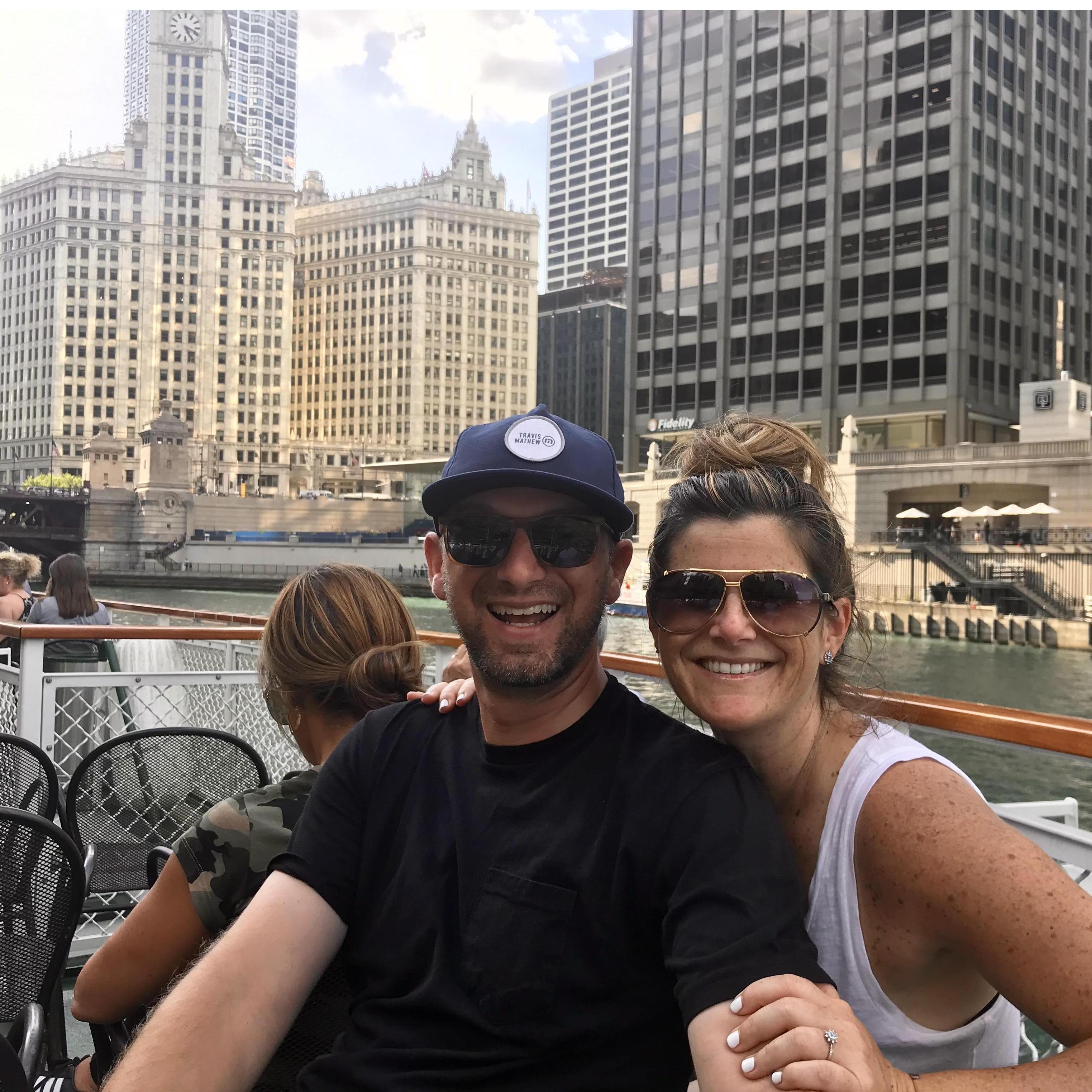I'M ON A BOAT! Chicago Architecture Foundation River Cruise