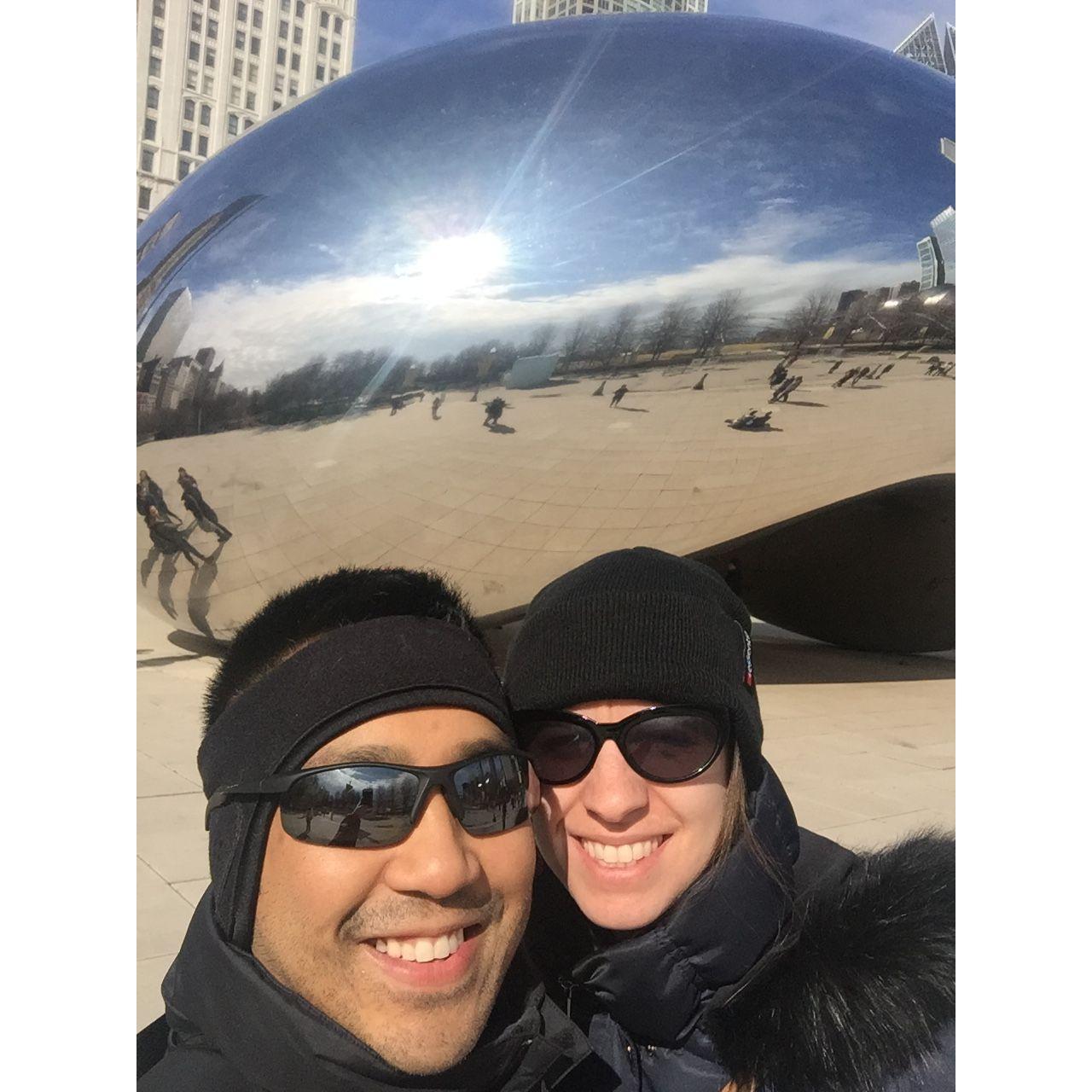 Chicago's the Bean, 2016.