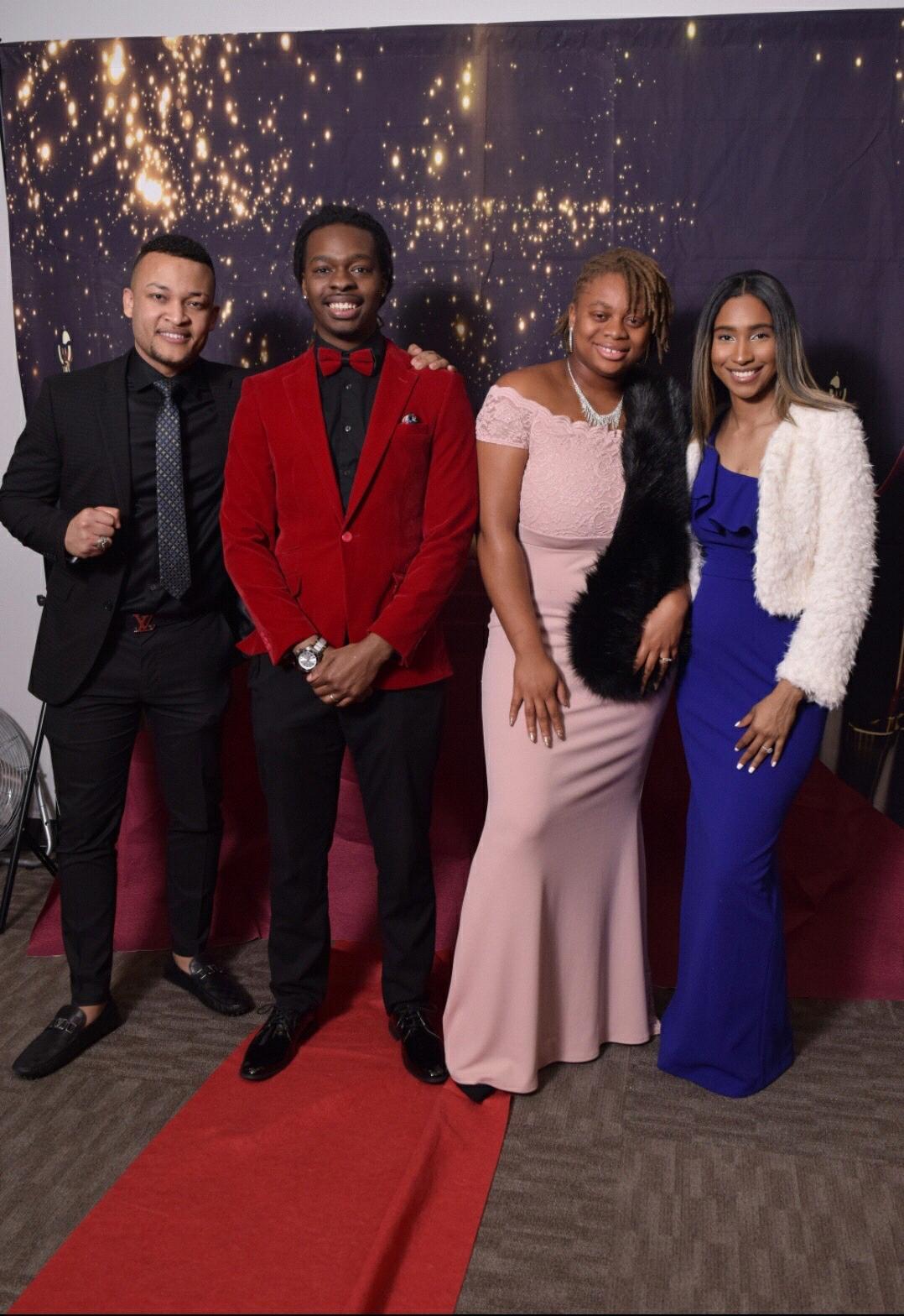 Brandon, Jordan, Kyla, and Marisha at the ATR Awards