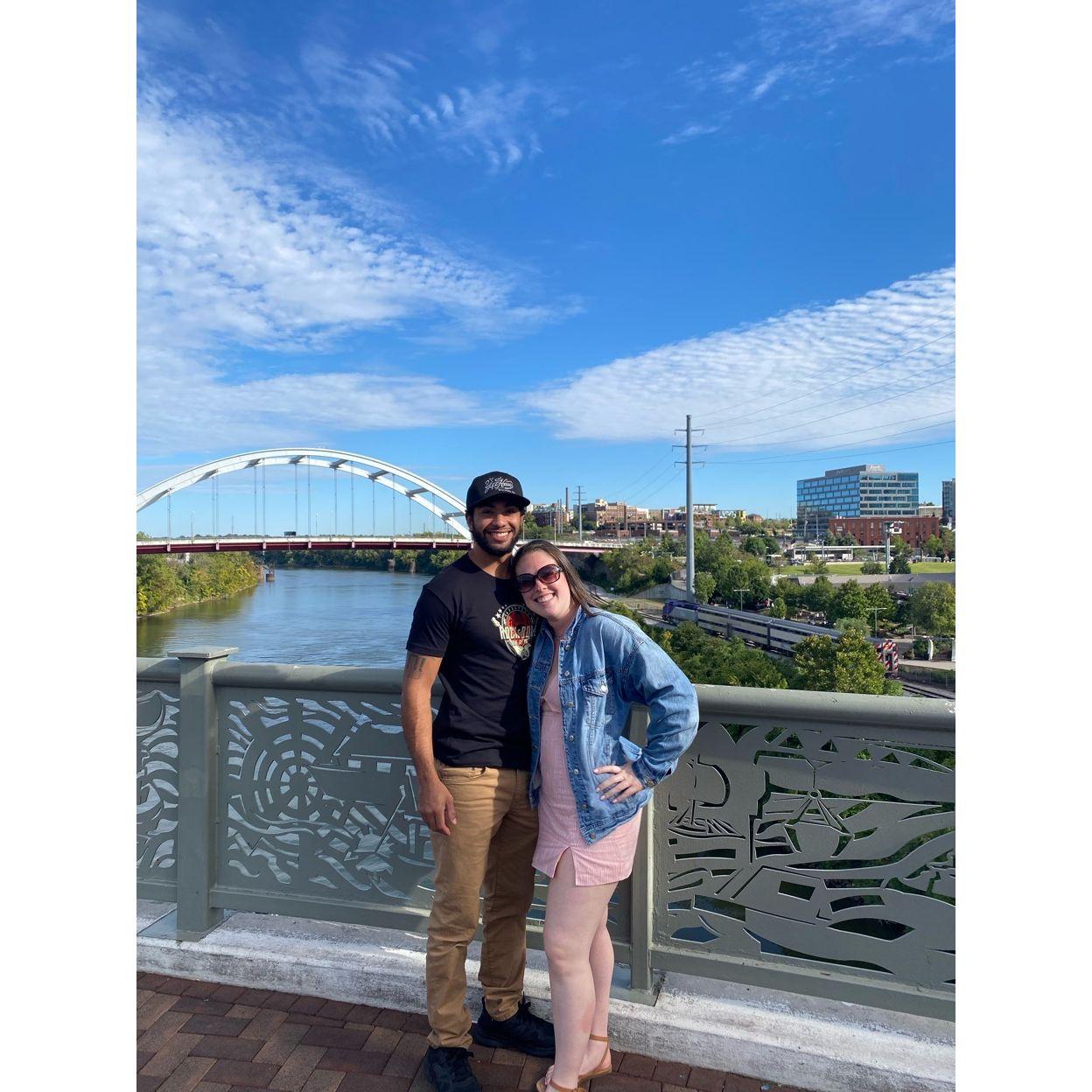 September 23, 2022: Cass travels to Nashville to visit Tony on his tour while he was working for Disney on Ice! This is the start of the many tour trips Cass will take to visit Tony while he's away.