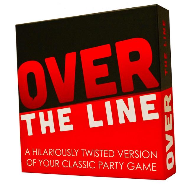 Over The Line Party Game- A Combinaton Of Charades & Pictionary With Over The Line Words