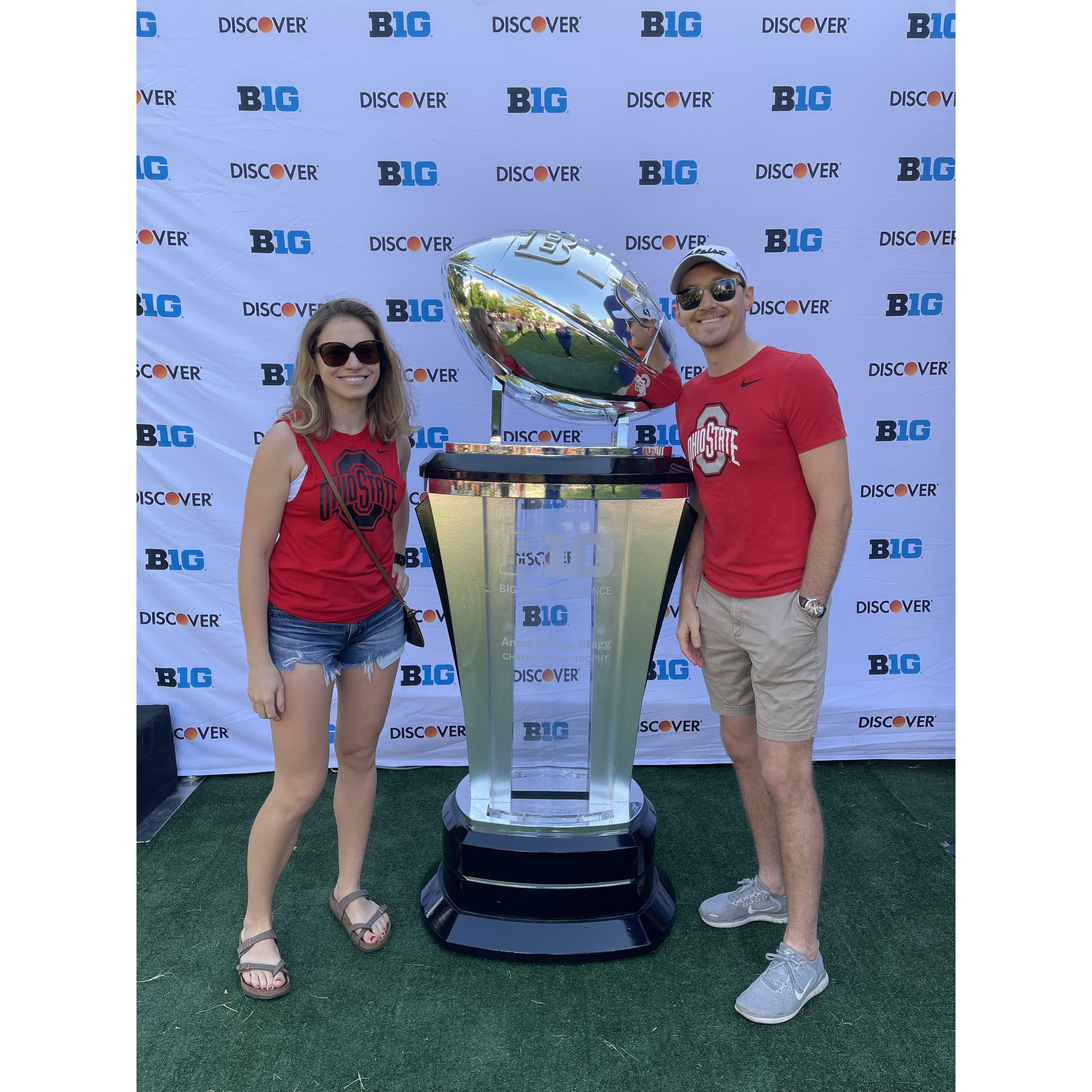 Excited to be back in the 'shoe for football games.