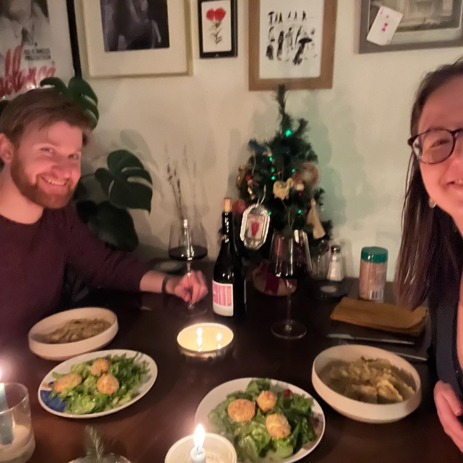 Cozy dinner at home 2023