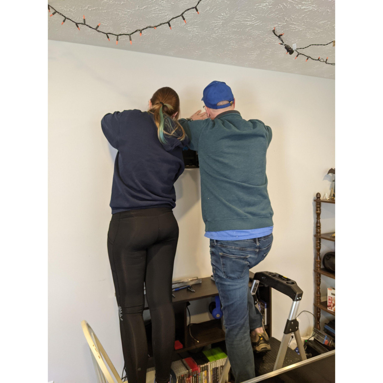 Thank goodness for Moms and Dads. They help us with all our home improvement projects!