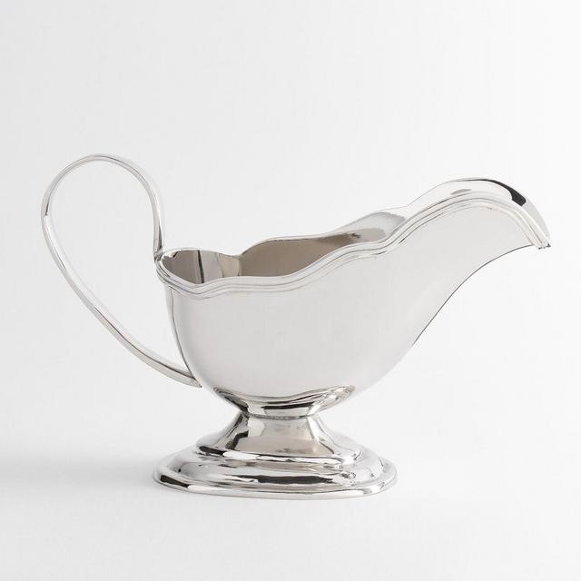 Heritage Silver Gravy Boat