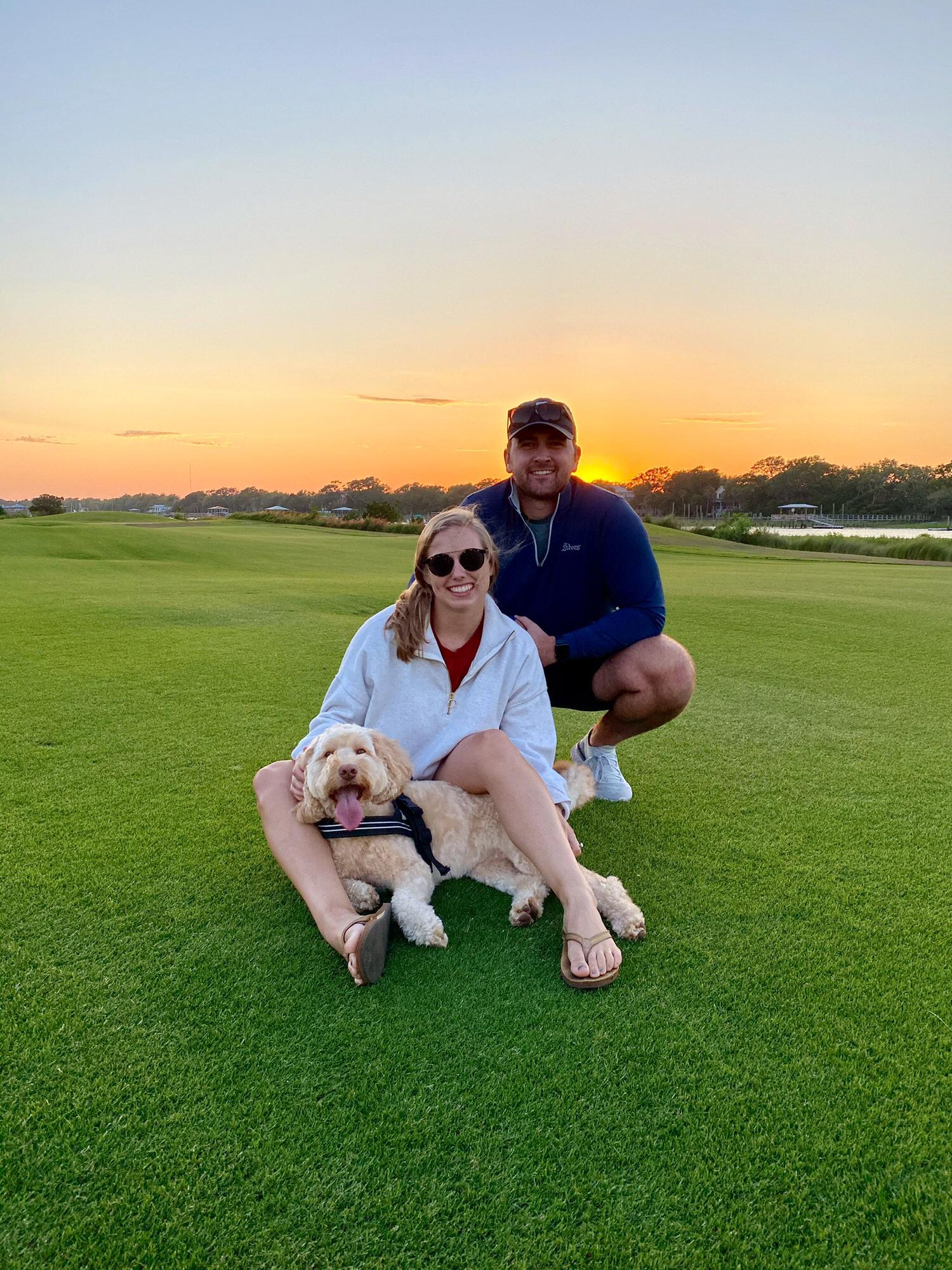 Early quarantine at the beach with Emmie