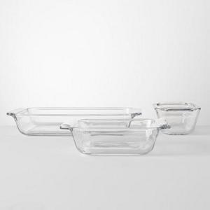 Set of 3 Bakeware Set Glass - Made By Design™