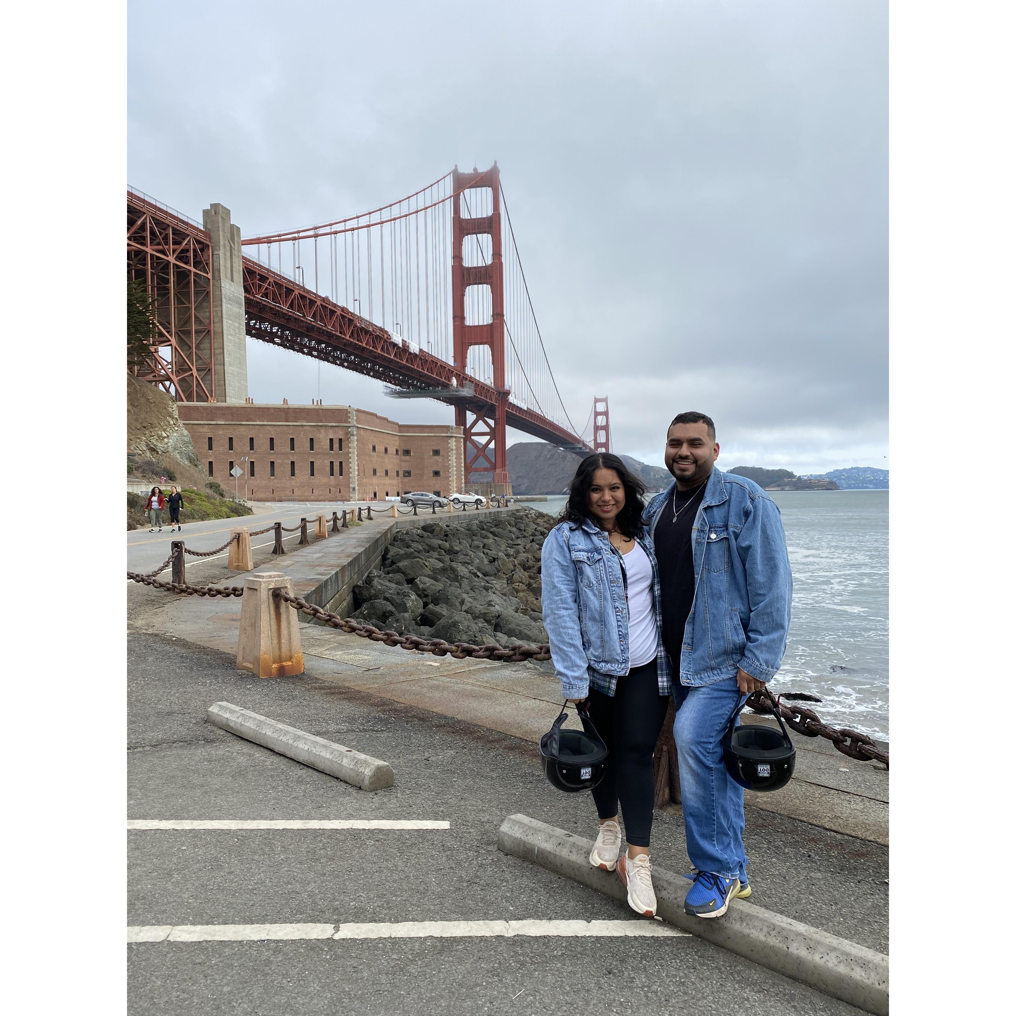 We took a trip up North to take our Engagement photos