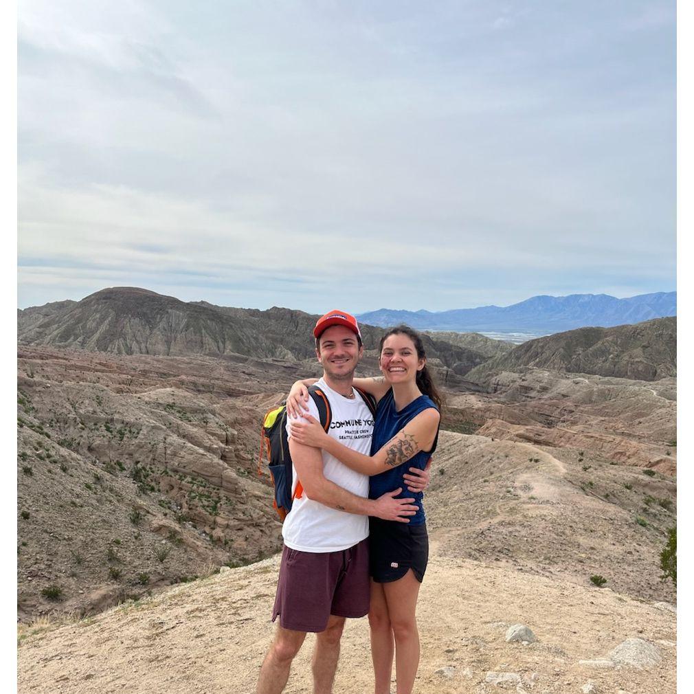 Fun fact! Laura cried on this hike because she got stuck on a ladder and Will LITERALLY talked her down.