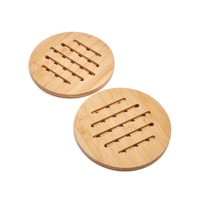The Cellar Core 2-Pc. Bamboo Trivet Set, Created for Macy's