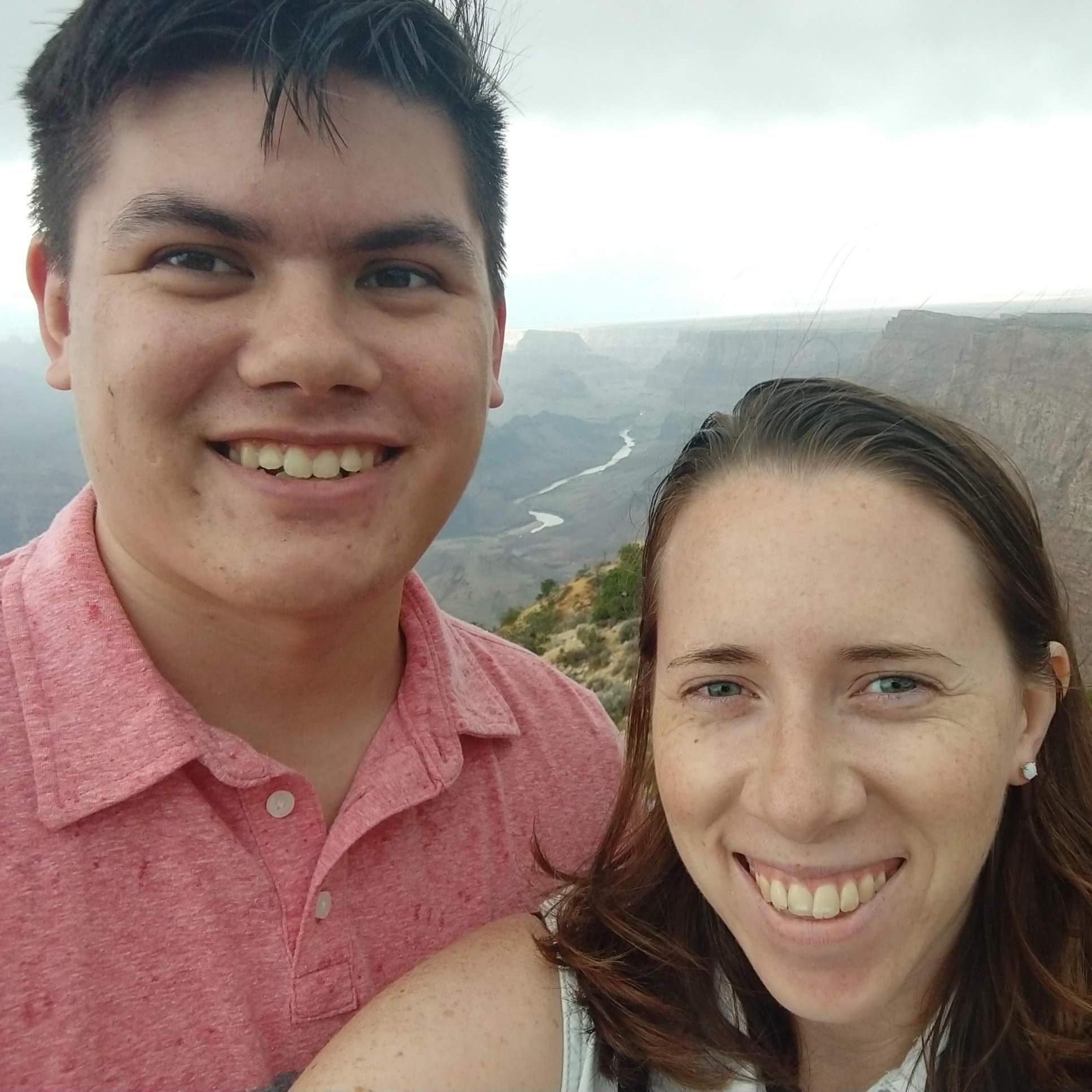 Grand Canyon views... where she thought he'd propose!