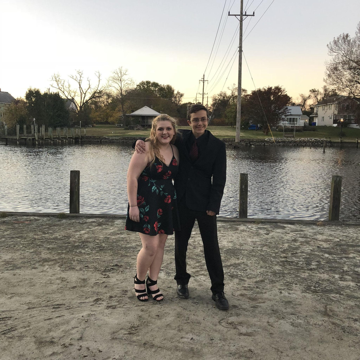 Whitney's Junior Homecoming- Whitney and James first outing together!