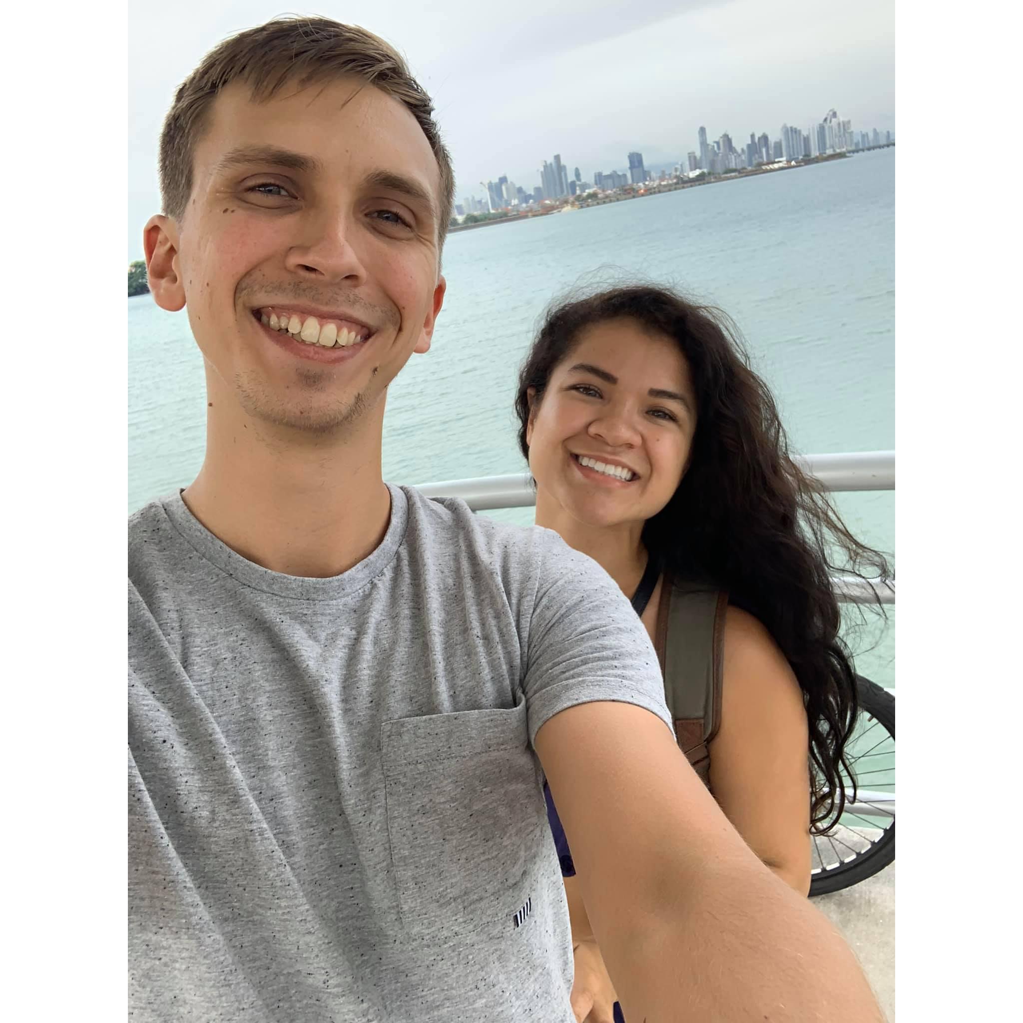 Bike riding around Panama City (Aug 2019)