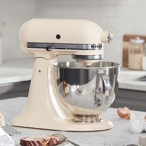 KitchenAid Artisan Series Matte White 5-Quart Tilt-Head Stand Mixer + Reviews | Crate & Barrel