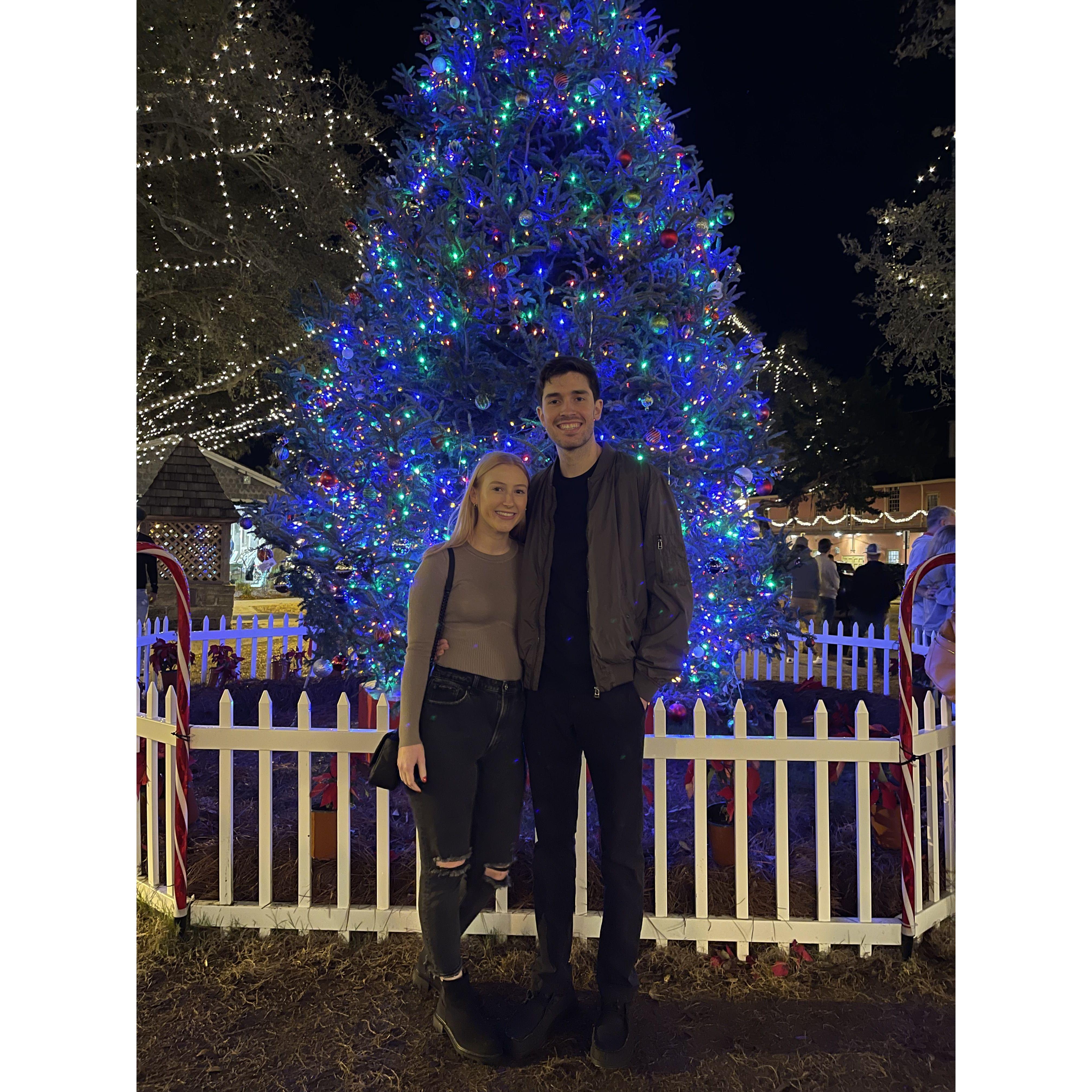 St. Augustine Night of Lights! This was on Chase’s 24th birthday.