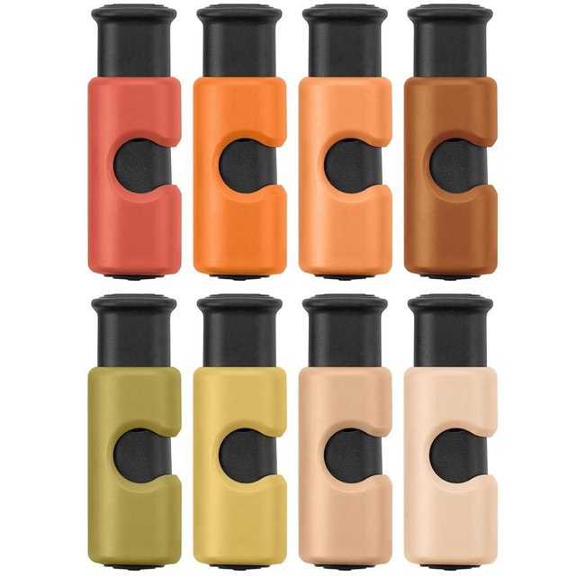 Mr. Pen- Squeeze and Lock Bread Bag Clips, 8 Pack, Golden Harvest, Squeeze and Lock Bread Clips Reusable