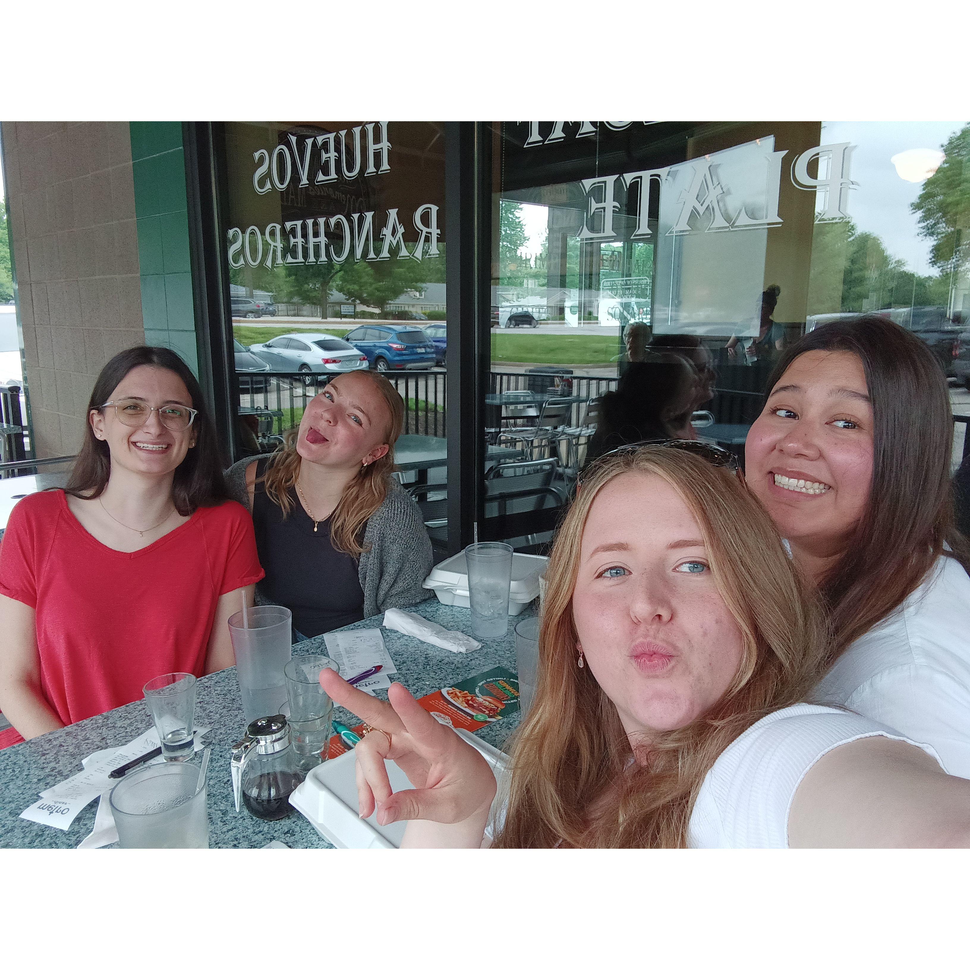 Brunch with Bridesmaids!