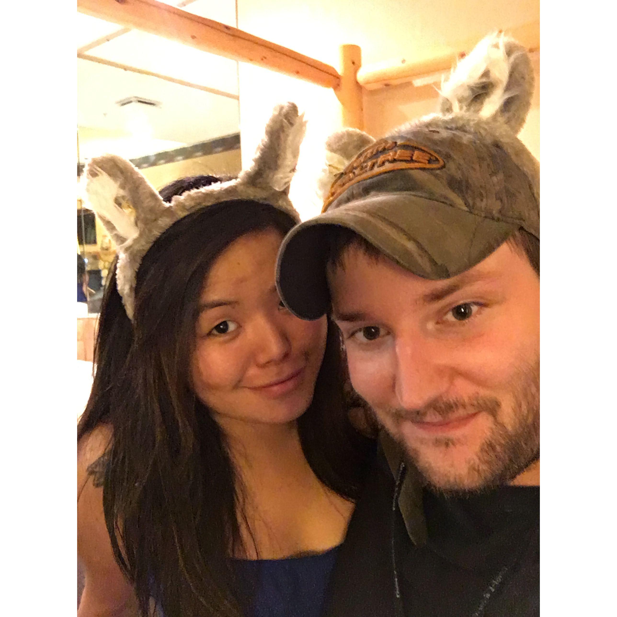 Great Wolf Lodge - Free wolf ears!