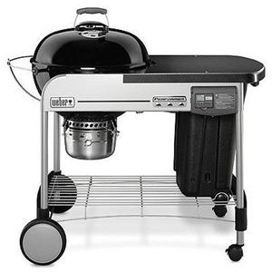 Weber-Stephen Products LLC - Weber 15501001 Performer Deluxe Charcoal Grill, 22-Inch, Black