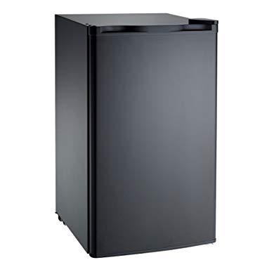 RCA RFR321-Black FBA Black RFR321 Mini Refrigerator, 3.2 Cu Ft Fridge, CU.FT