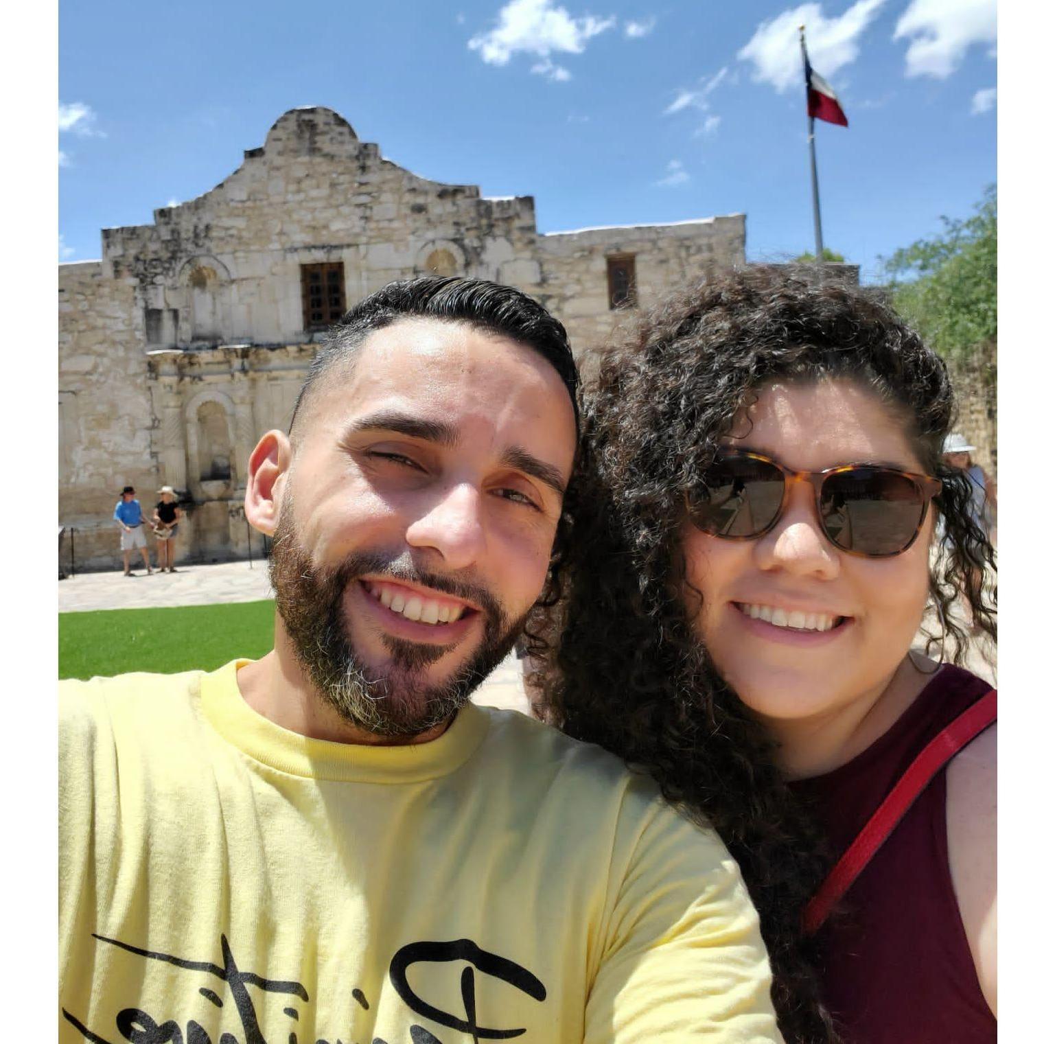 The Alamo in San Antonio, TX