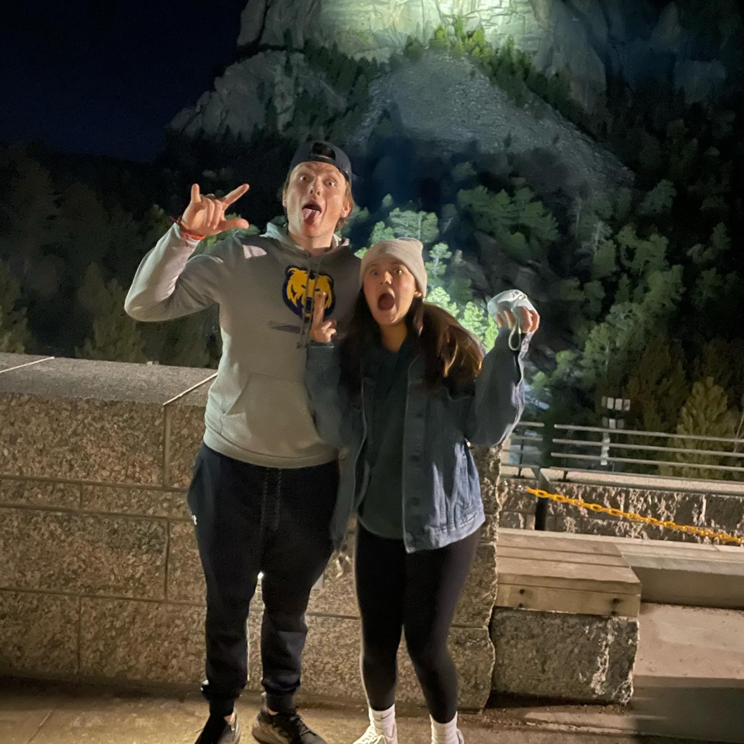 Us at Mount Rushmore