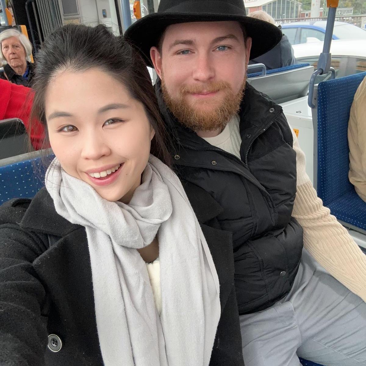 Riding the tram - Mainz 2024