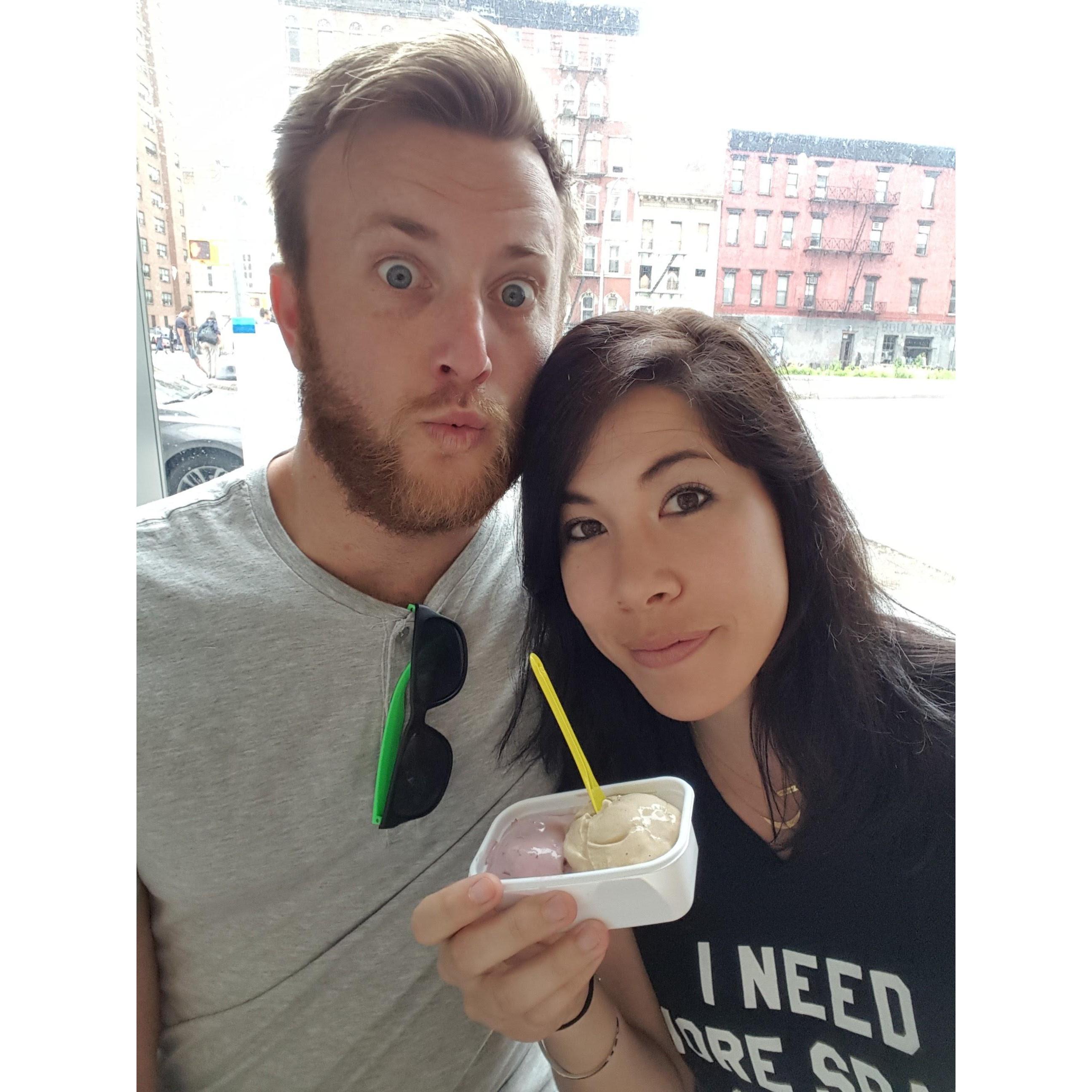 Ice cream! Of course!