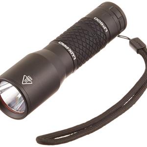 LUX-PRO 350 Lumens Extreme TAC 600 Flashlight, Black