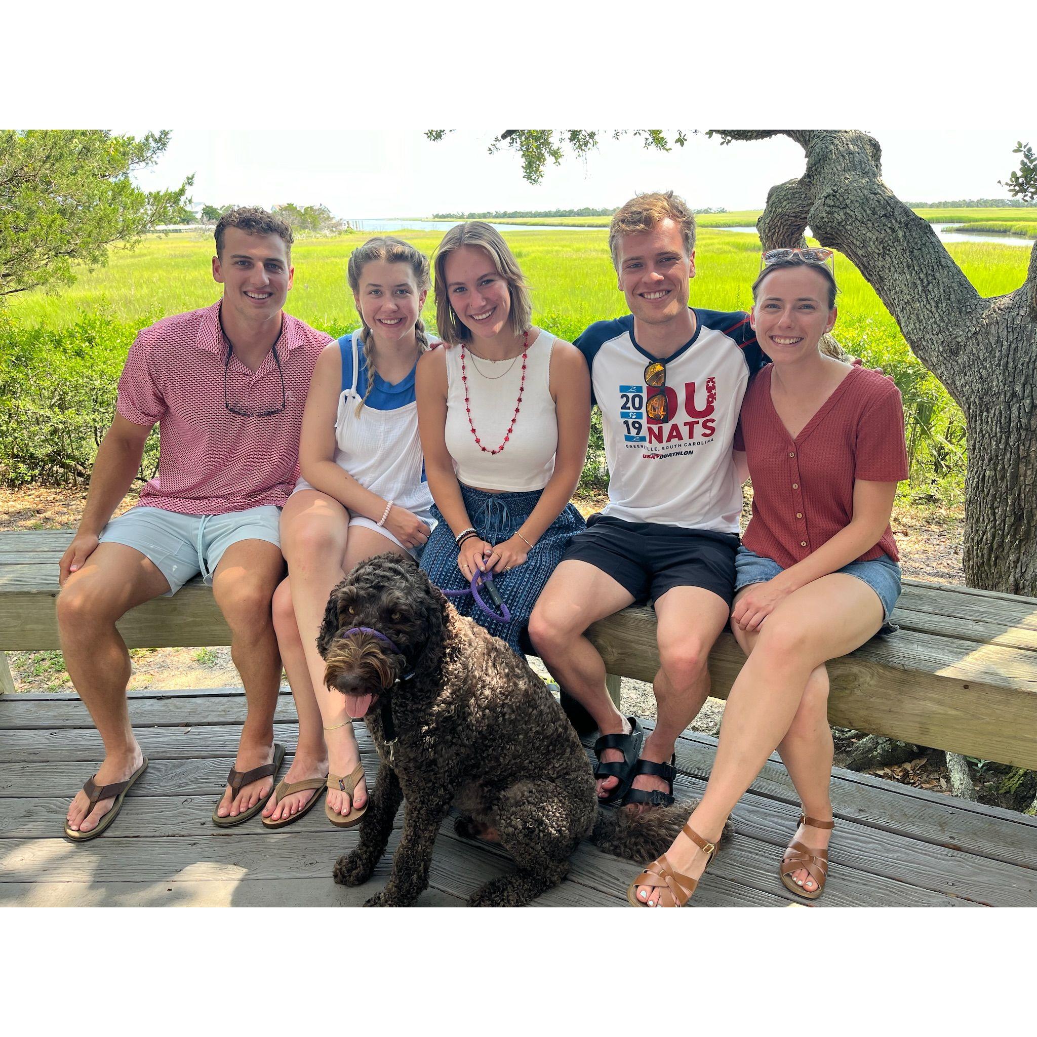 Bald Head Island sibling photo! July 4