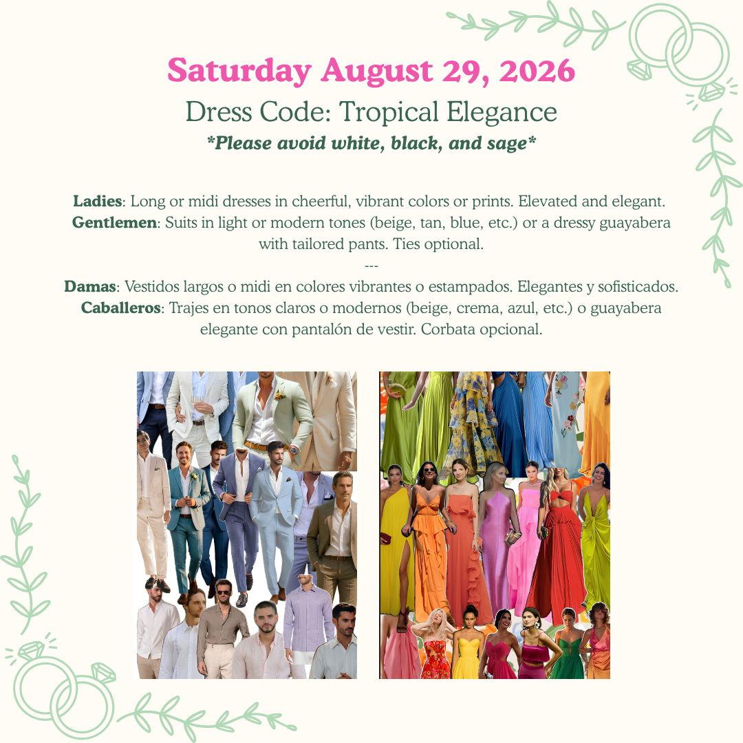 Wedding Dress Code
