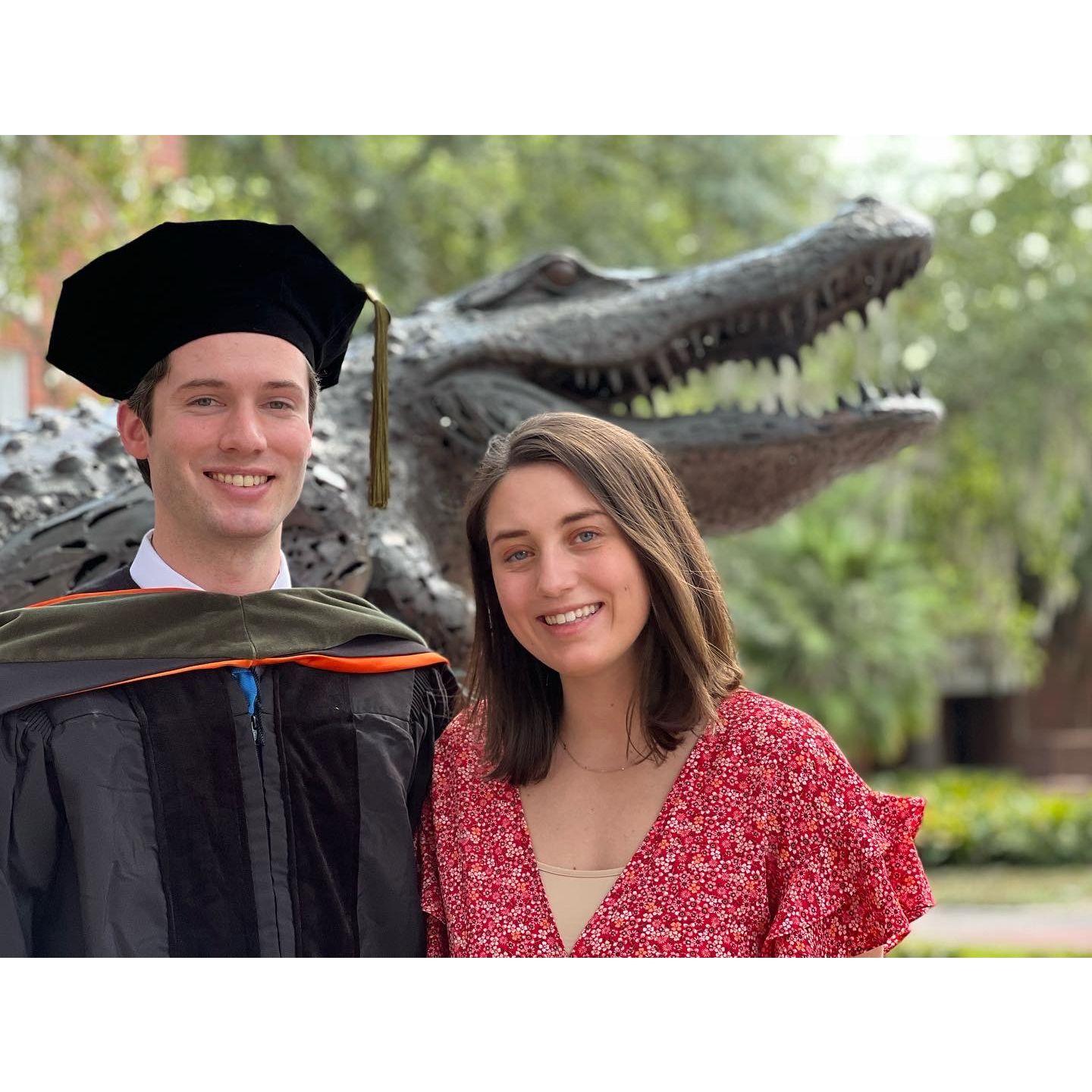 Jonah's graduation from UF! 2022