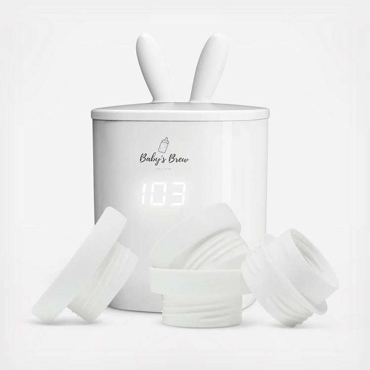 Portable Baby Bottle Warmer with Adapters