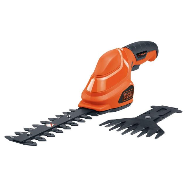 BLACK+DECKER 3.6V Lithium Garden Shear/Shrubber Black
