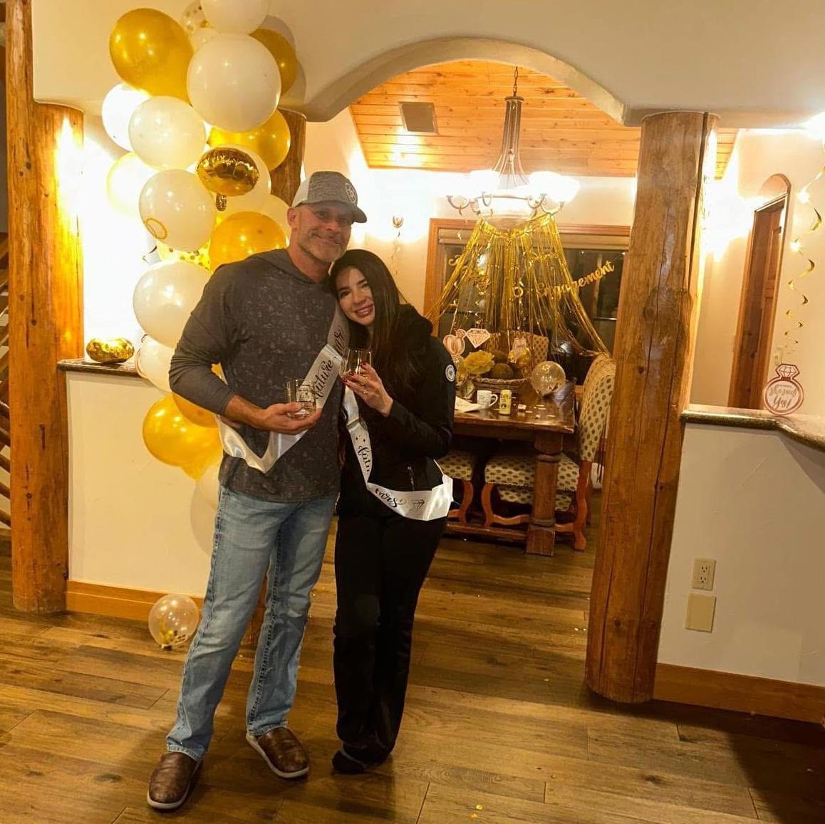 Breckenridge Colorado, surprise engagement celebration.
