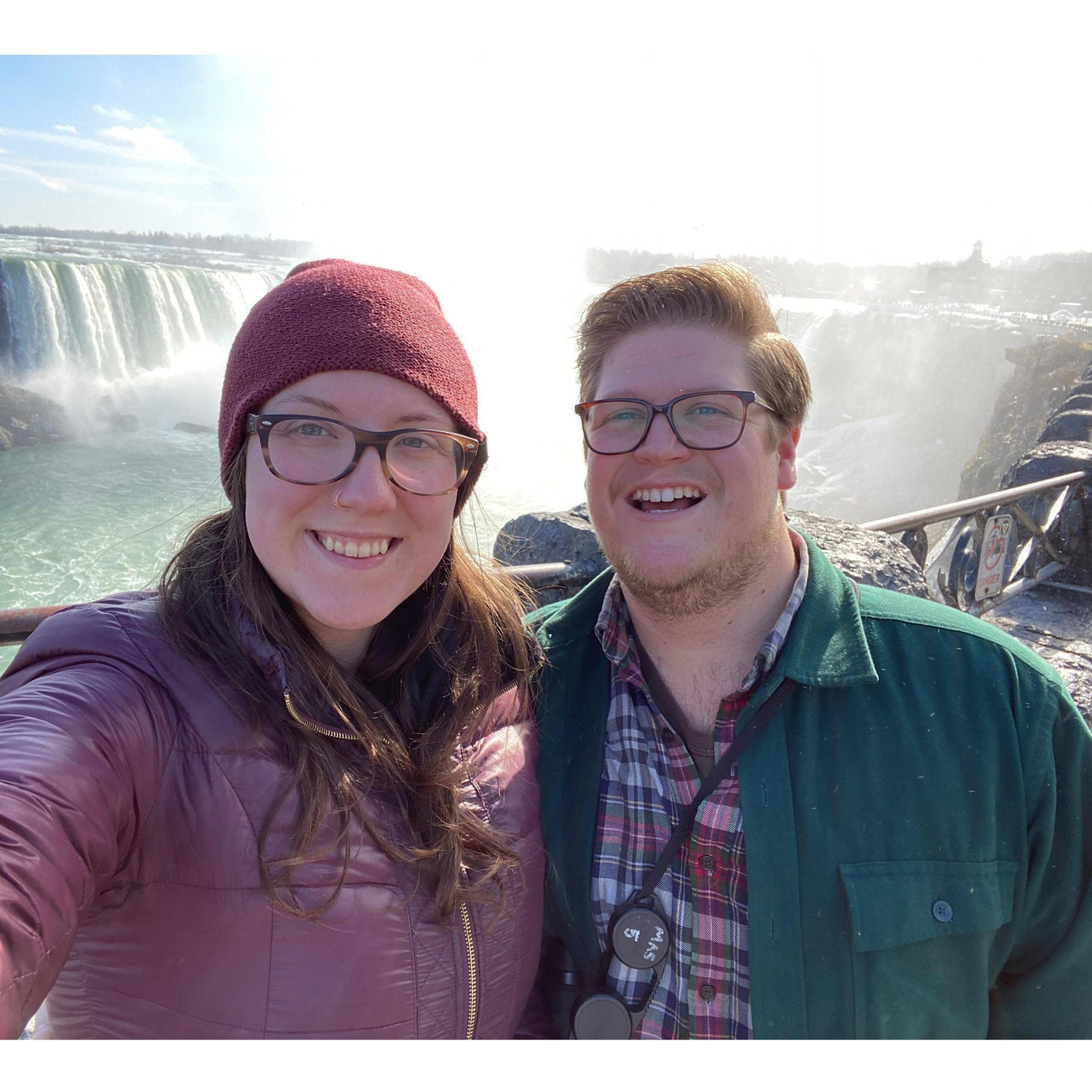 At Niagara Falls!