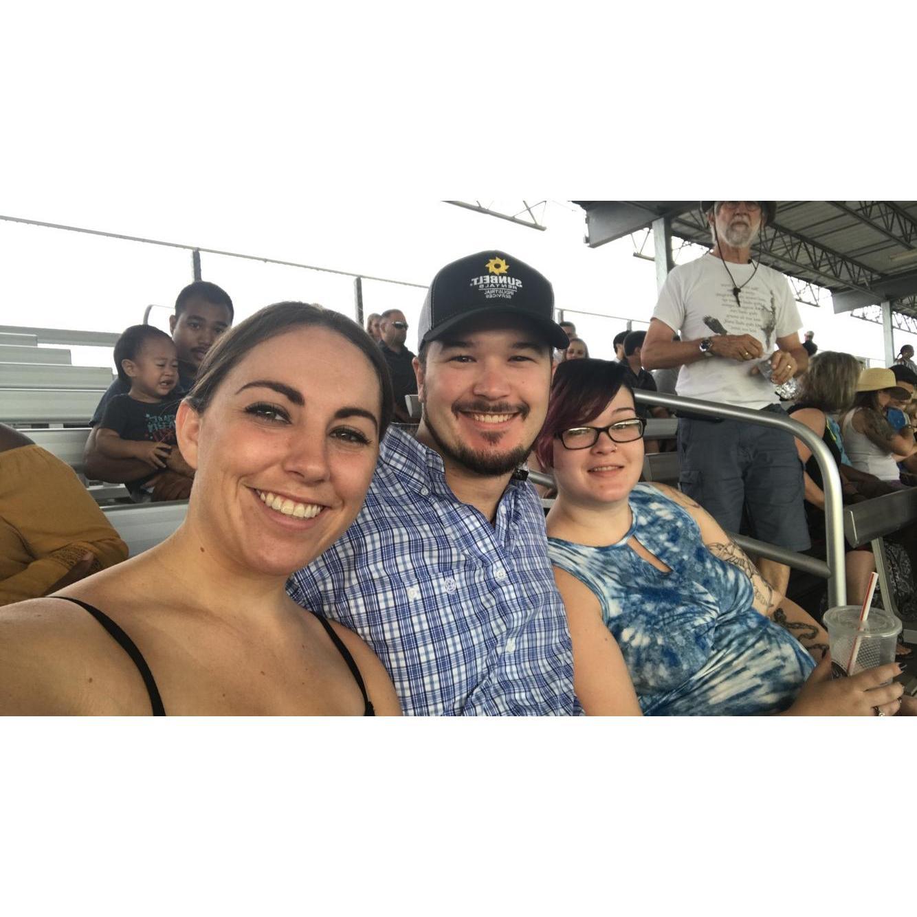 We made it over to Sarah's husband's graduation from Army Basic. Excited to meet the new niece!