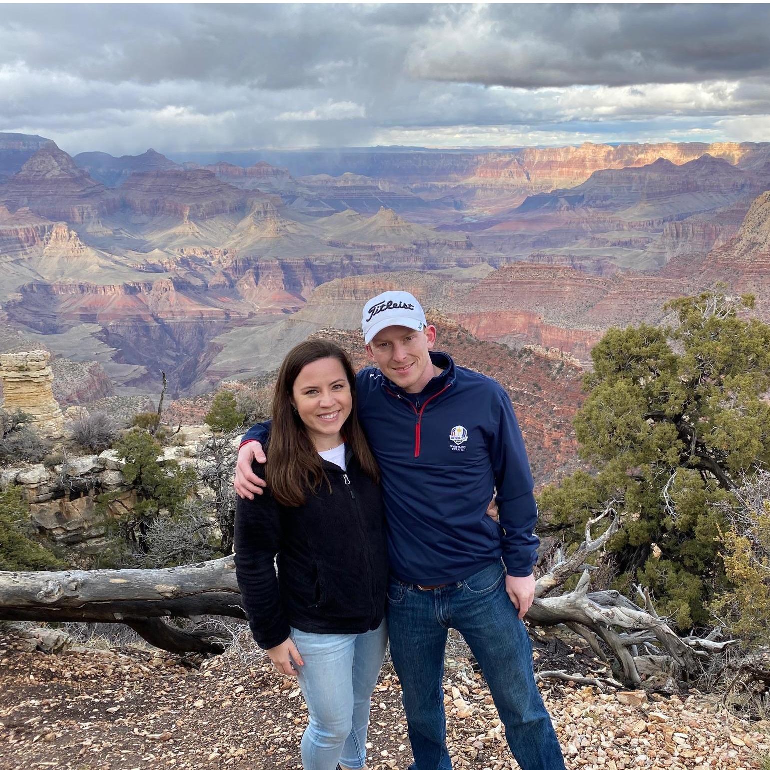 The baseball & hockey games we were supposed to see in AZ got canceled while we were on the flight due to the covid lockdown. Instead of going home, we made the most of it and went to the Grand Canyon