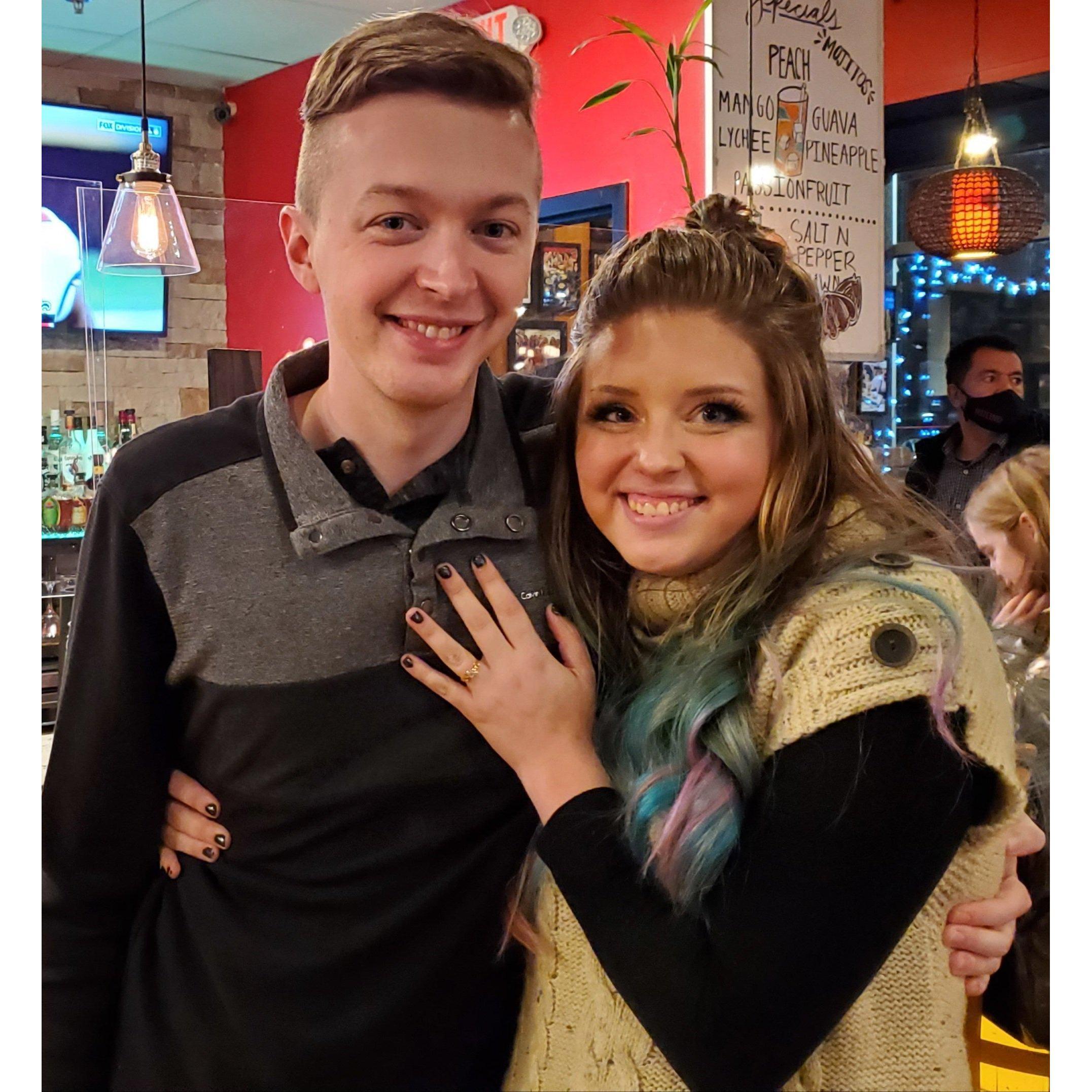 Engagement! January 17th, 2021.
