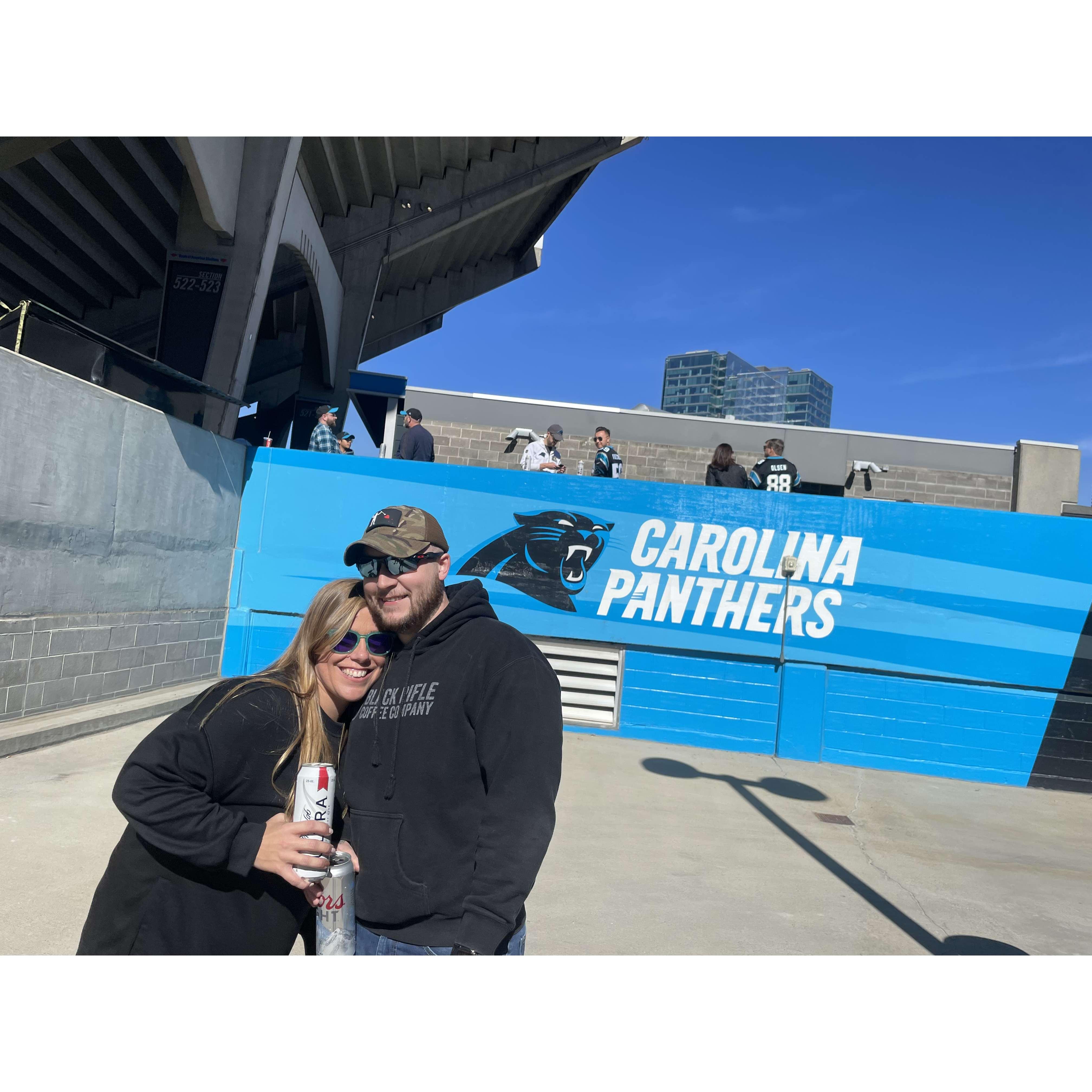 Well...if you know the story...Mitchell may not ever be back at Panther Stadium