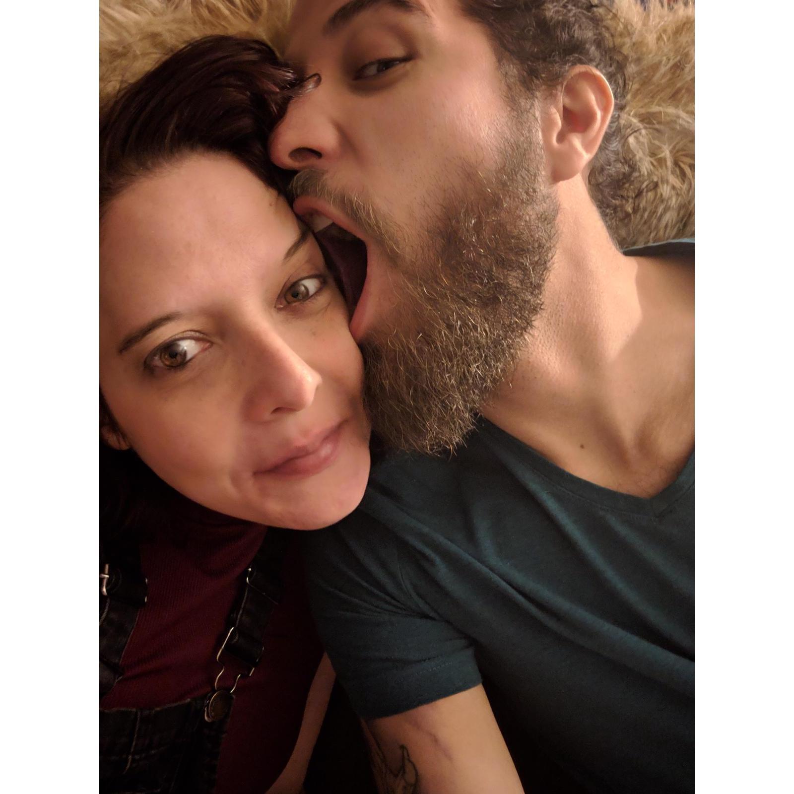One of our first pictures together