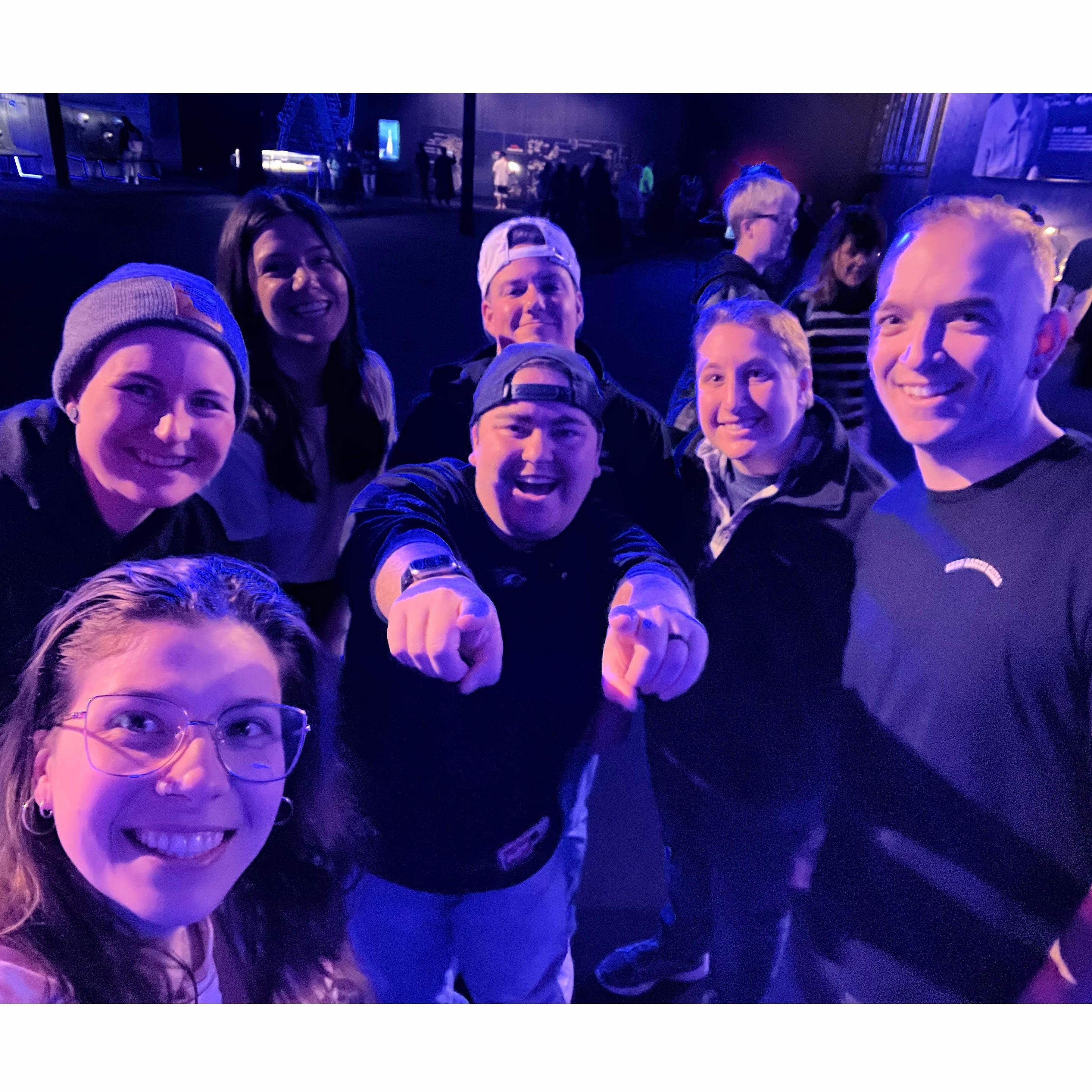 Visiting the NASA exhibit with friends! Chelsea, MA - Sunday, Mar. 26th, 2023
