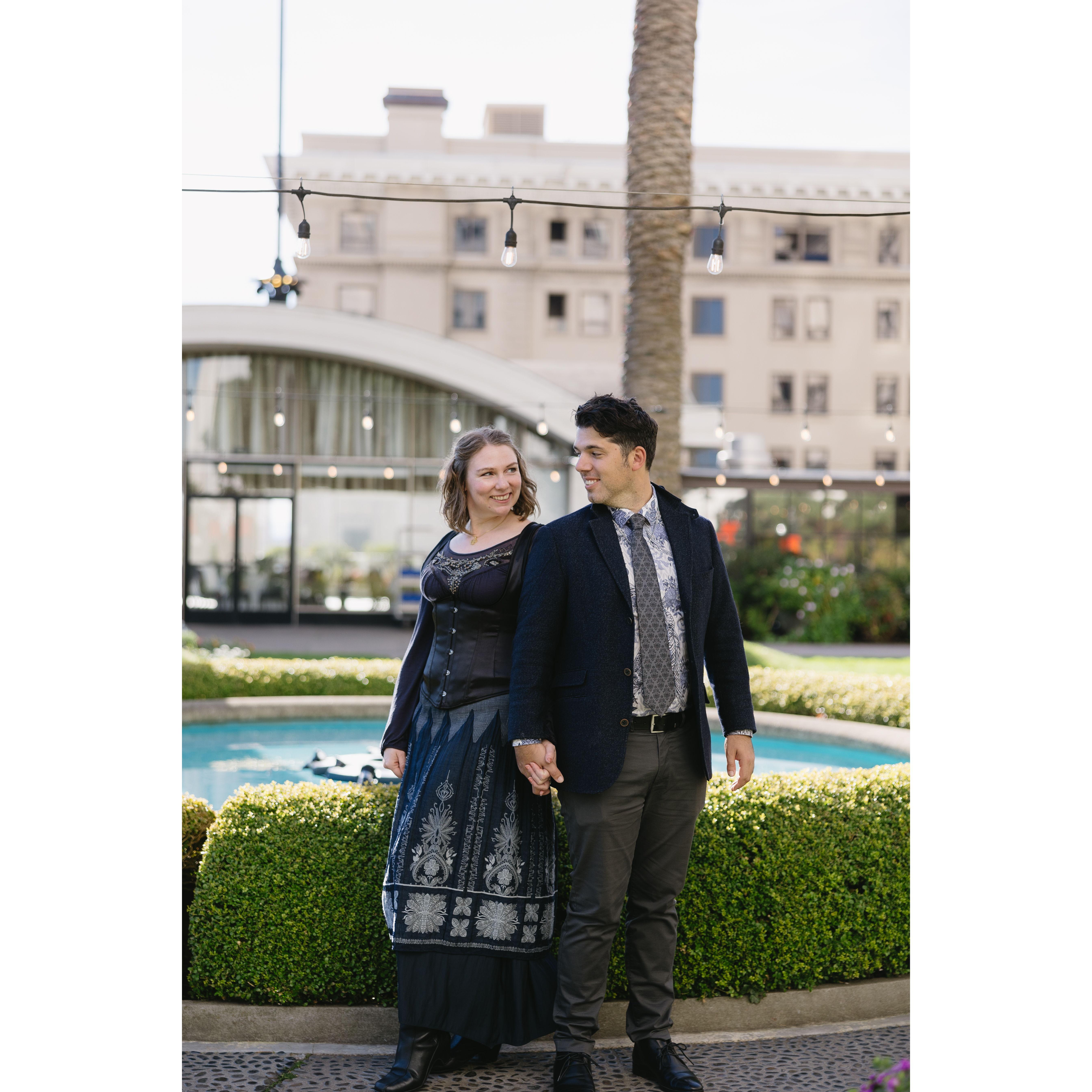At the Fairmont San Francisco