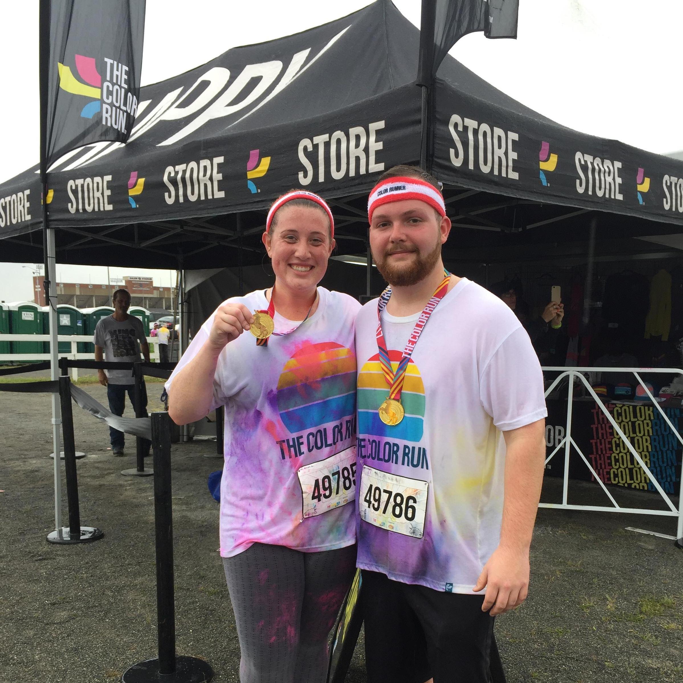 Tackling the Color Run 2017!
