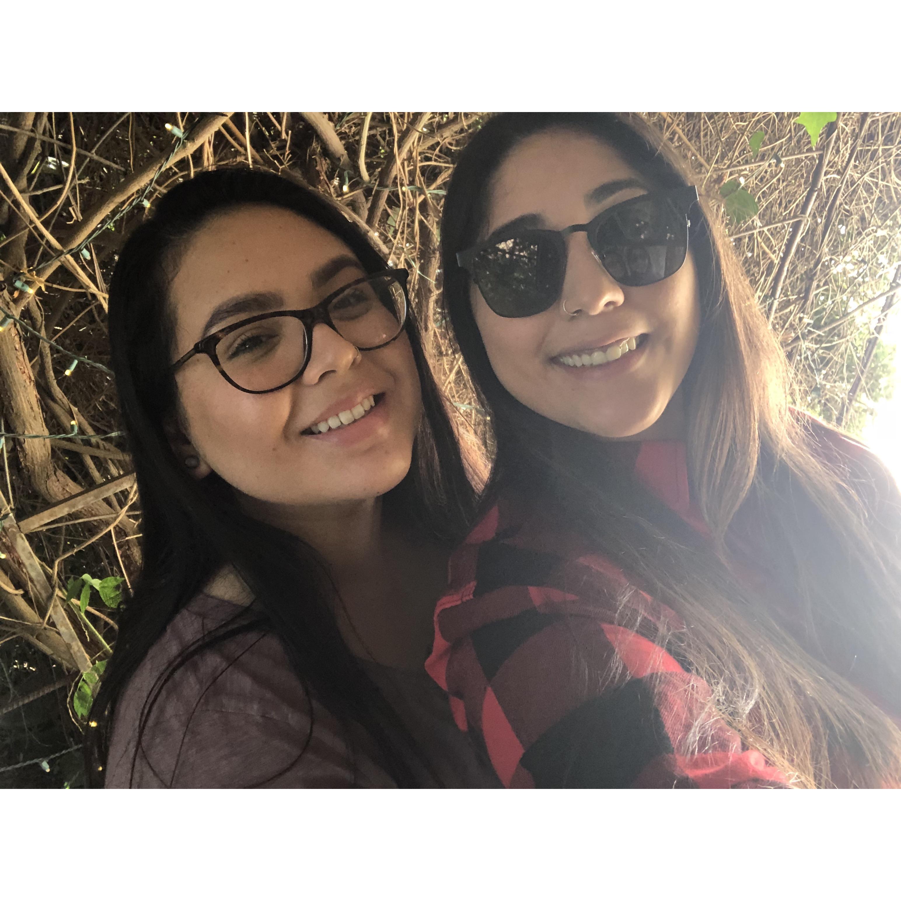We took this picture after visiting our first wedding venue in San Diego. It was absolutely gorgeous and made us exited to plan our wedding.