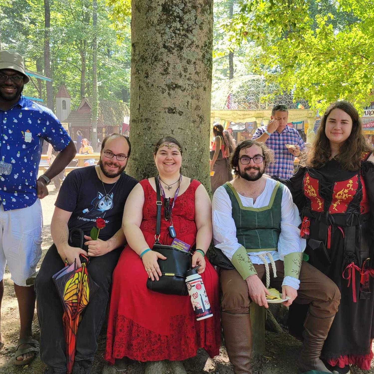 Our first Renn Faire together