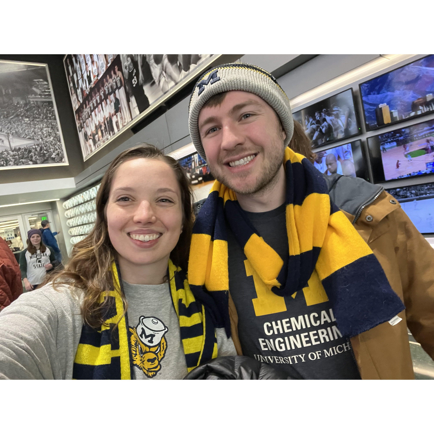 East Lansing, 2023 - Go blue!